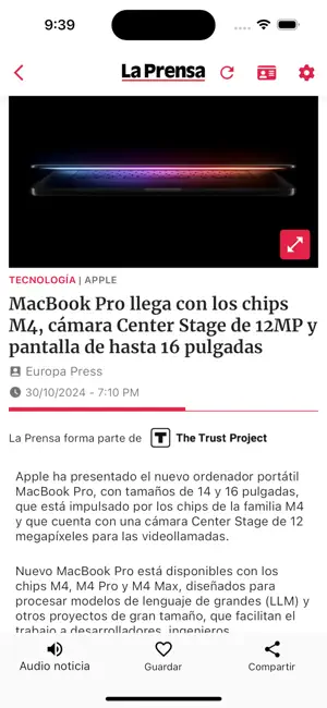La Prensa Panamá screenshot 1