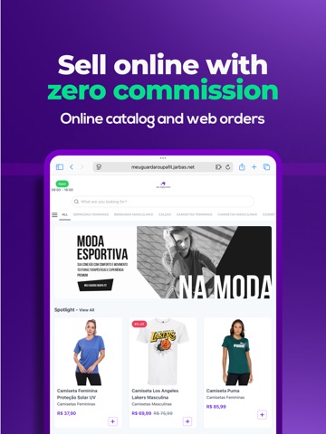 Jarbas: POS, Sales & Stock iPad screenshot