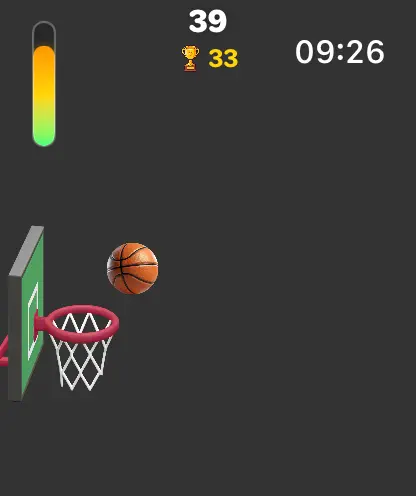 Screenshot #1 pour Hoop Dunk: Basket sur Montre