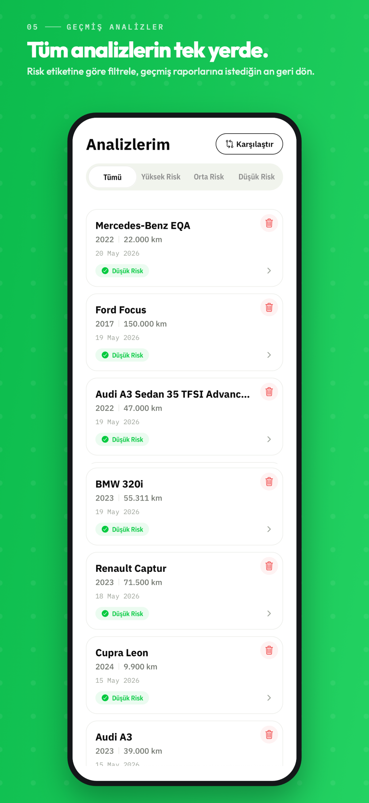 Otoliz: İlan Risk Skoru Sorgu screenshot 5