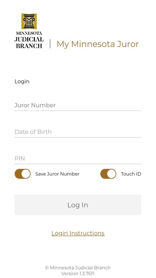 #1. My Minnesota Juror (iOS) Door: Minnesota Judicial Branch