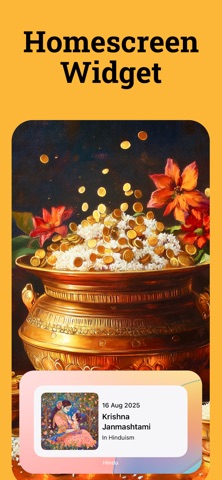 Hindu Calendar: Panchang 2026 iPhone screenshot