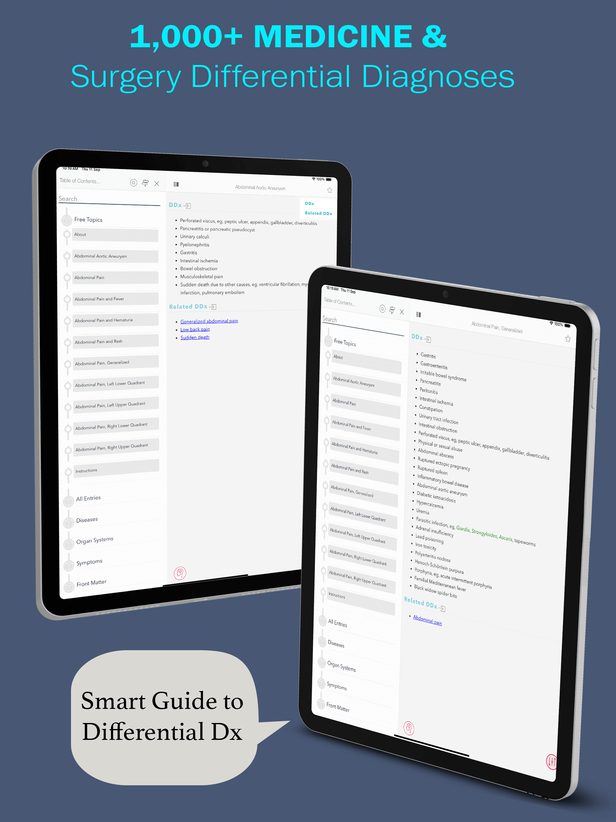 MobileDDx™ Pocket DDx Tool screenshot 14