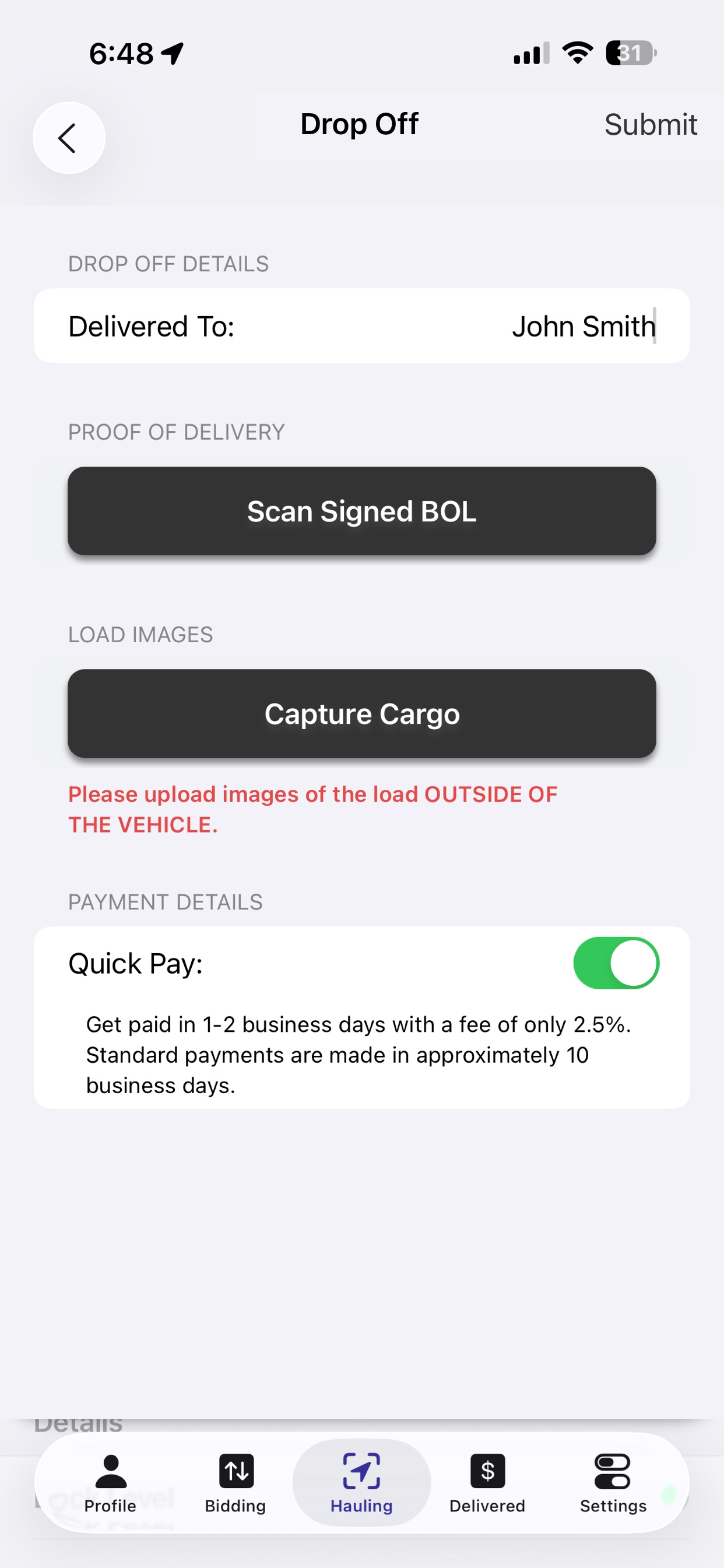 A&E Logistics screenshot 4