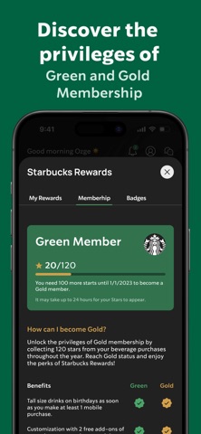 Starbucks Türkiye iPhone screenshot 3
