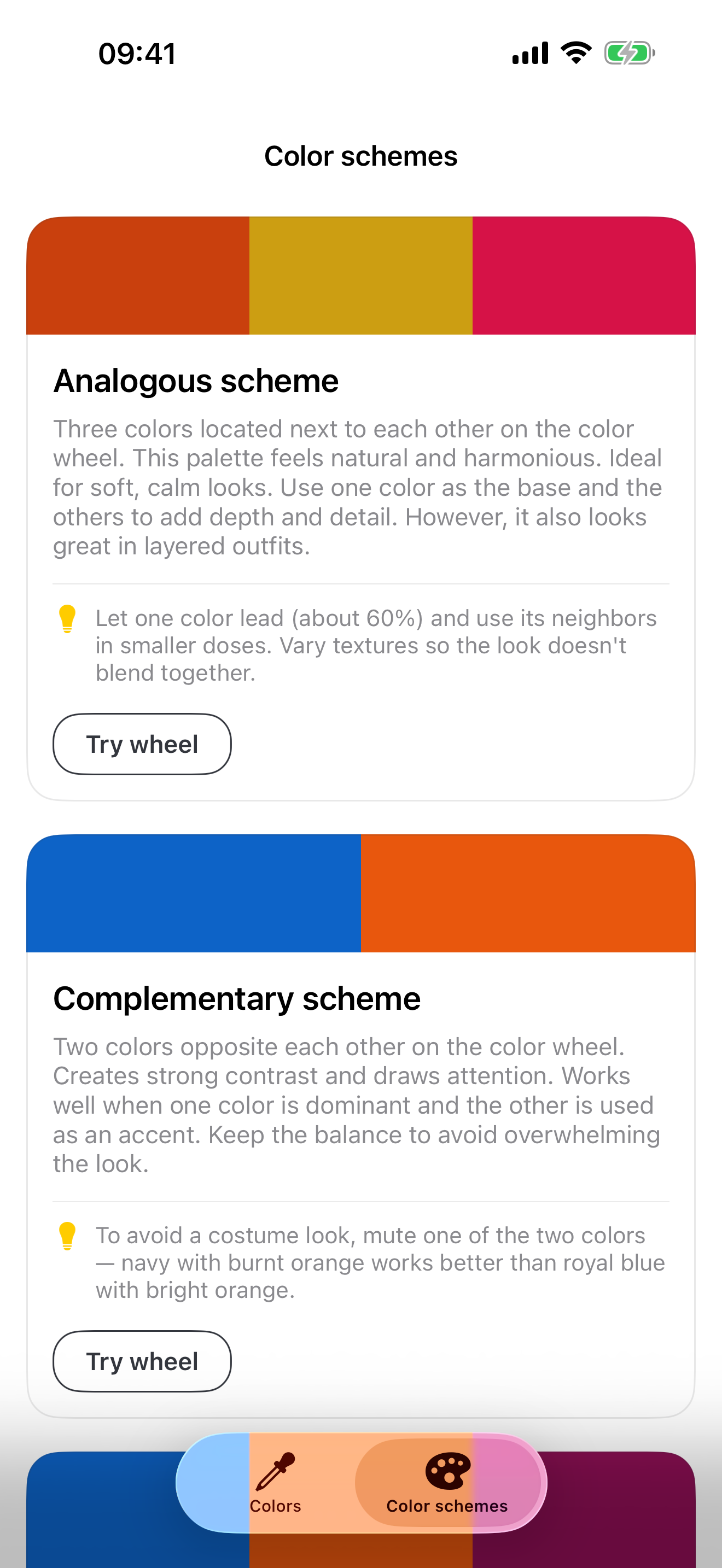 Tinto: Personal Color Wheel screenshot 4