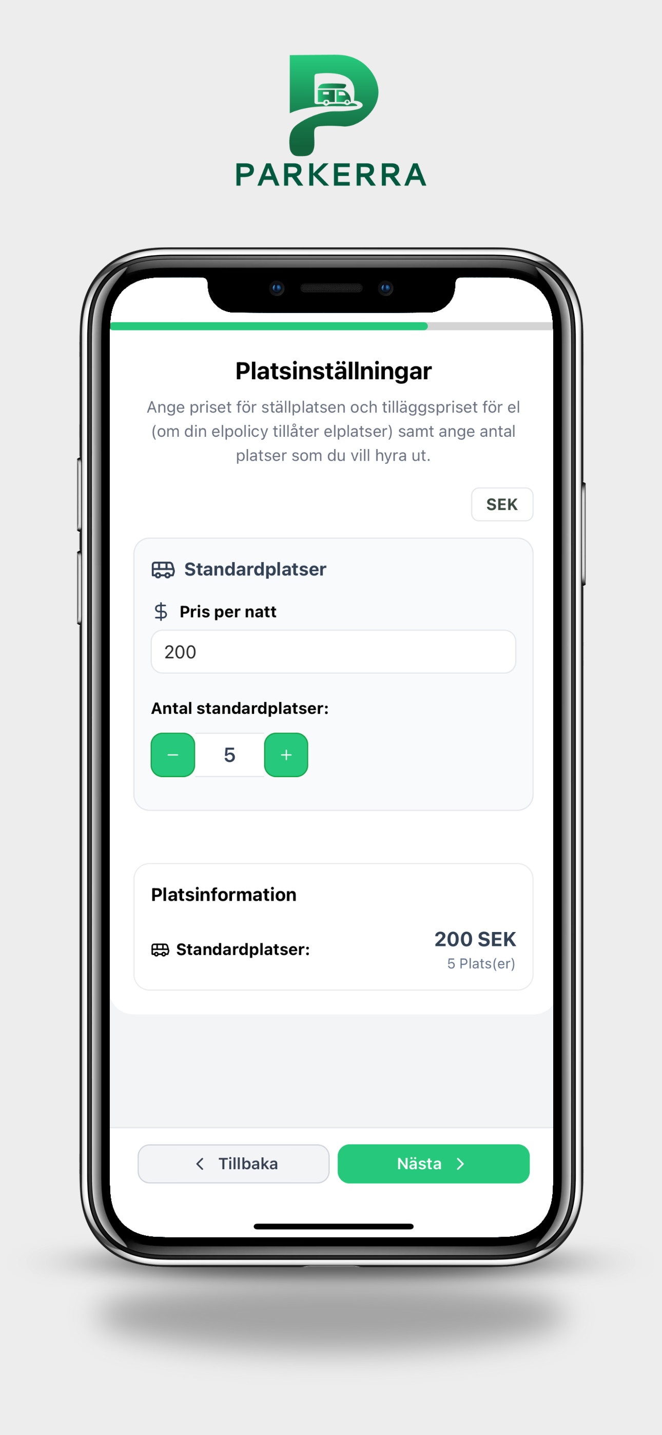 Parkerra - Hyr ut ställplatser screenshot 6