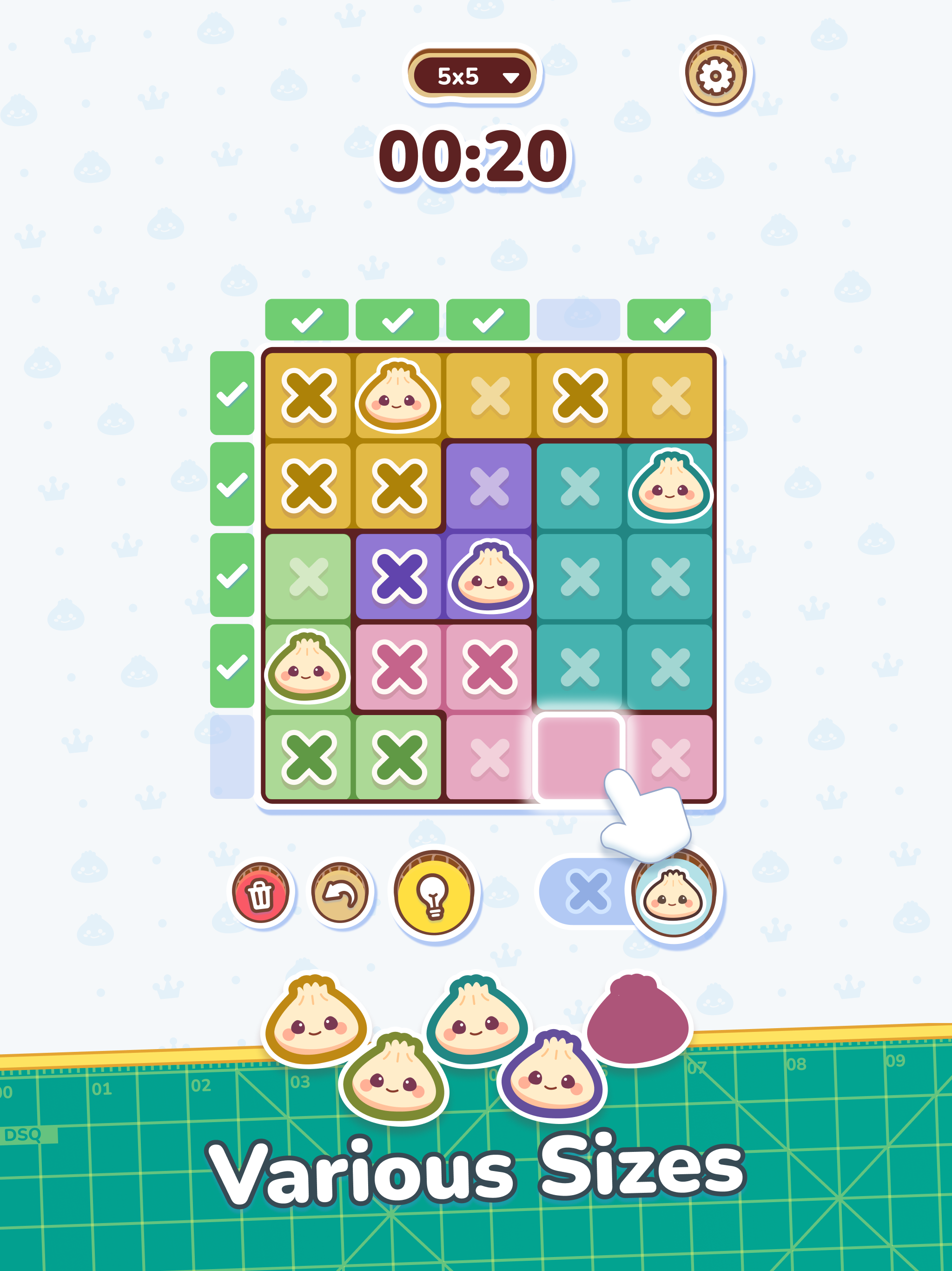 Dim Sum Queens: Logic Puzzle screenshot 16