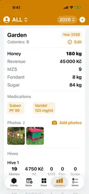 VCELY – Beekeeping Journal screenshot 1