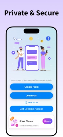 Offline Talk: Bluetooth Chat Screenshot 2 of 5
