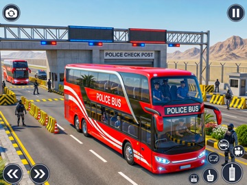 Police Bus Simulator Game 2026 iPad screenshot