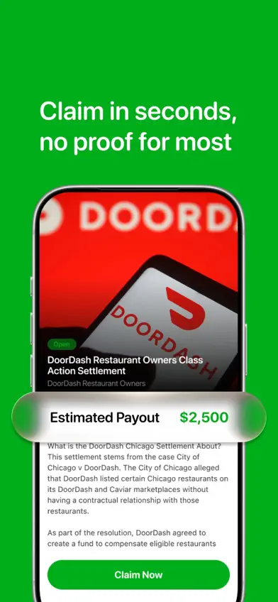 Payme: Class Action Claim screenshot 3