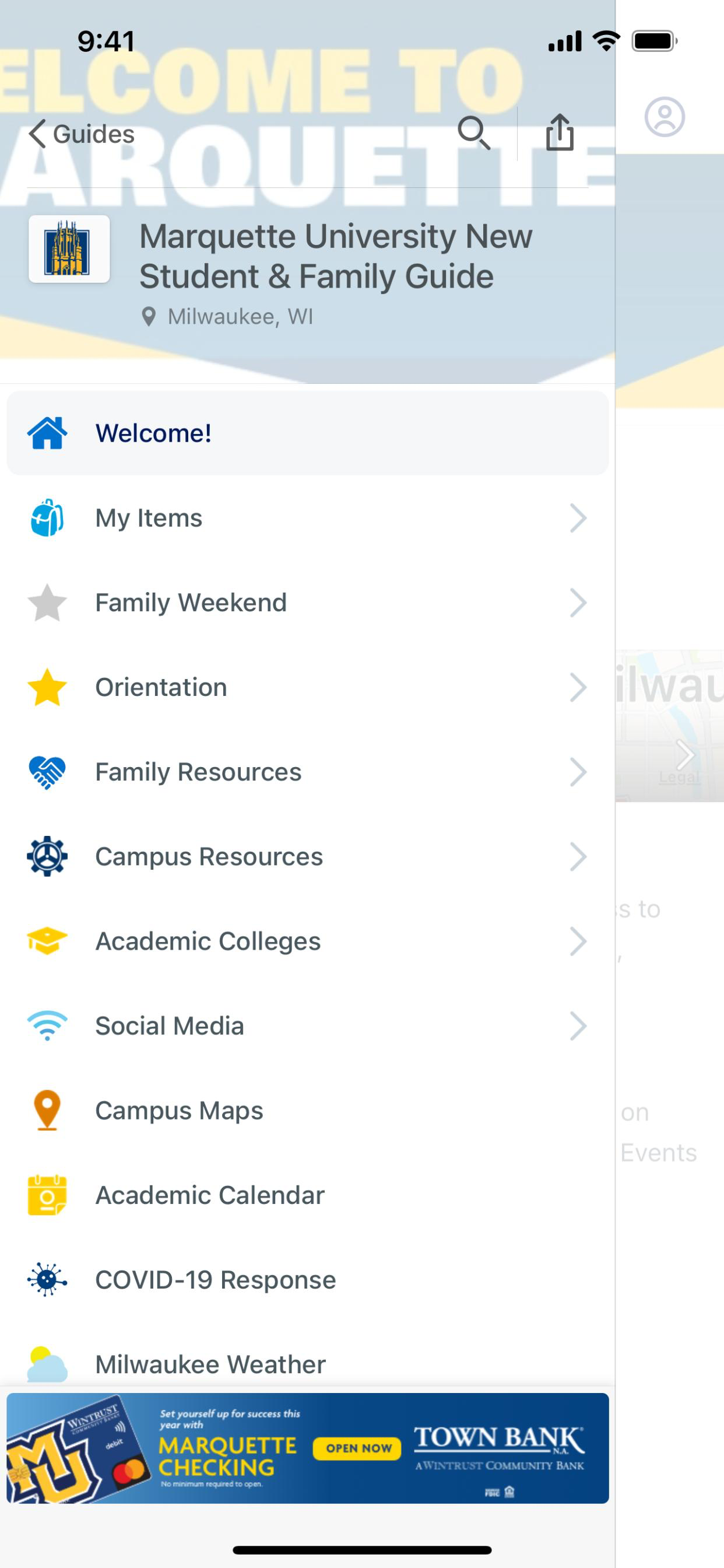Marquette New Student & Family screenshot 4