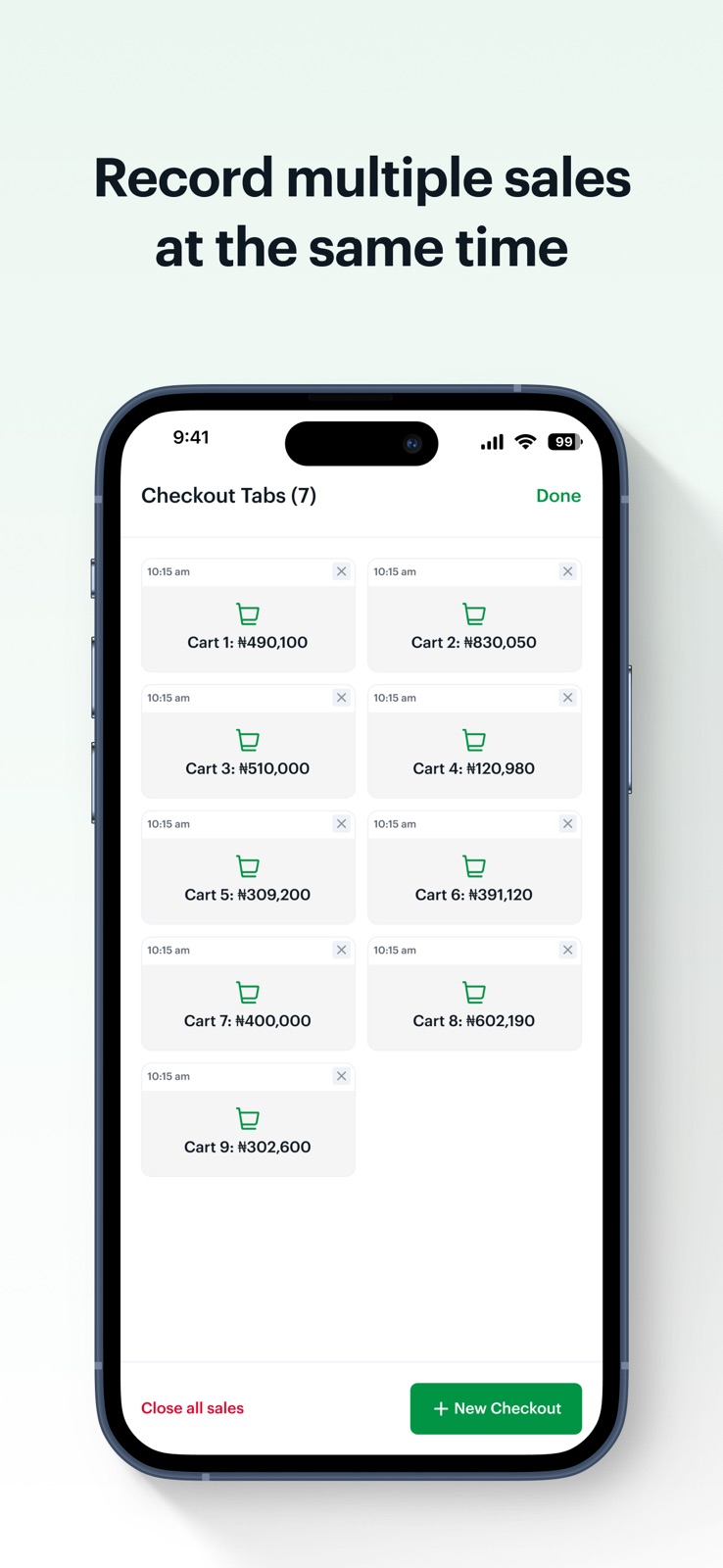 Bumpa Point of Sale (POS) iphone screenshot 4