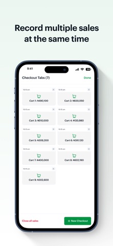 Bumpa Point of Sale (POS) iPhone screenshot