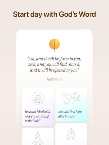 Bible Chat - Theos iPad screenshot