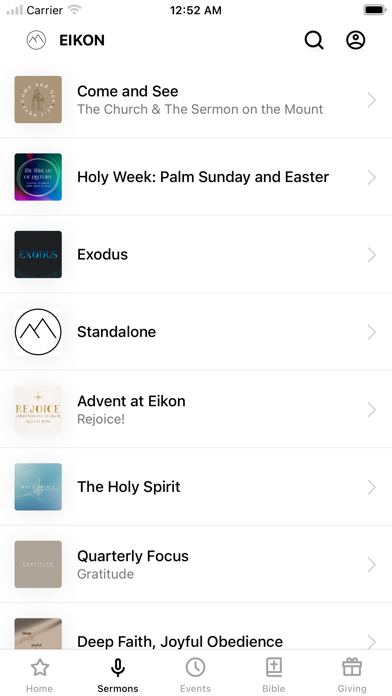 Screenshot #2 pour Eikon Church
