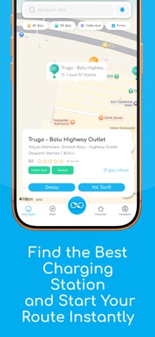 Istasyon: EV Charging Stations iPhone screenshot 2