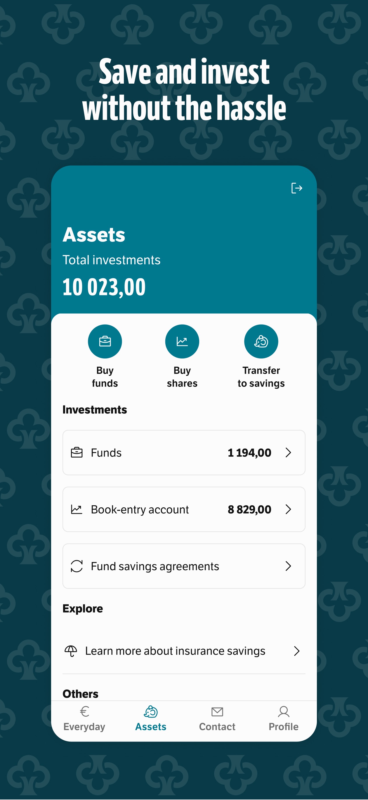 Screenshot 3 of Savings Bank Mobile Bank