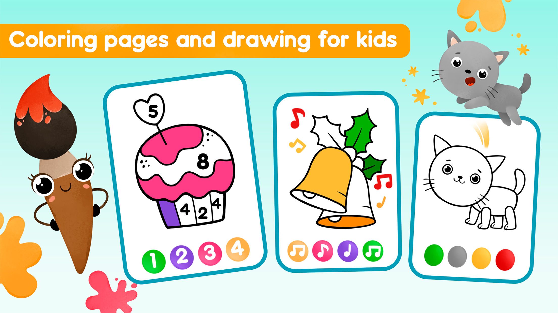 Сoloring book Drawing games