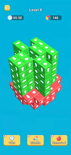 ColorfulArrow3DPuzzle screenshot 2