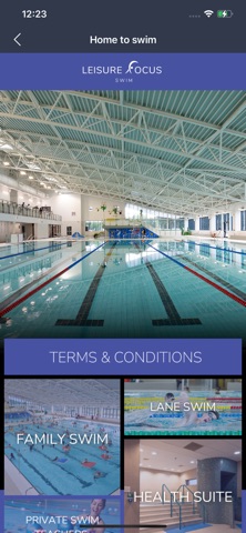 Leisure Focus iPhone screenshot