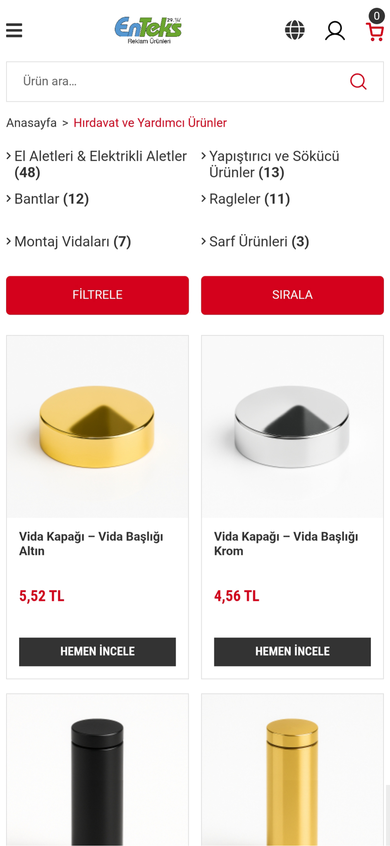 Enteks Reklam Ürünleri screenshot 4