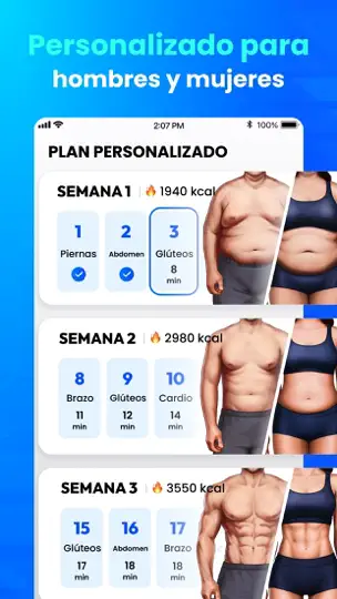 Captura de pantalla de Ejercicios En Casa -Sin Equipo en iPhone 2