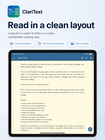 App screenshot