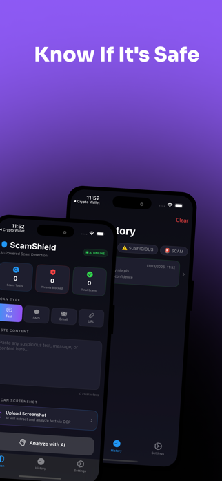 ScamShield: AI Scam Detector Screenshot 1 of 4