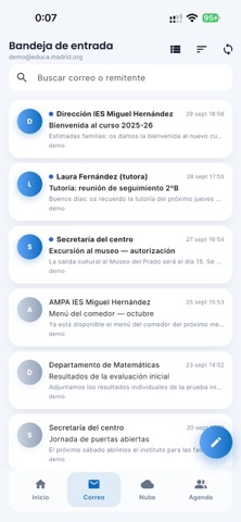 Mail for EducaMadrid screenshot 2
