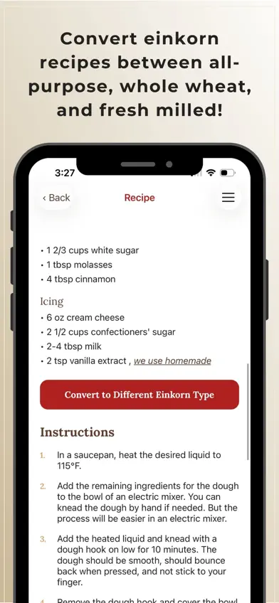 The Einkorn Kitchen screenshot 4