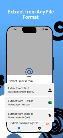 Email Address extract : QMailr Screenshot 1 of 4