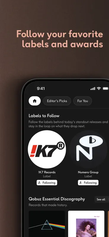 Qobuz: Music & Editorial screenshot 6 of 10