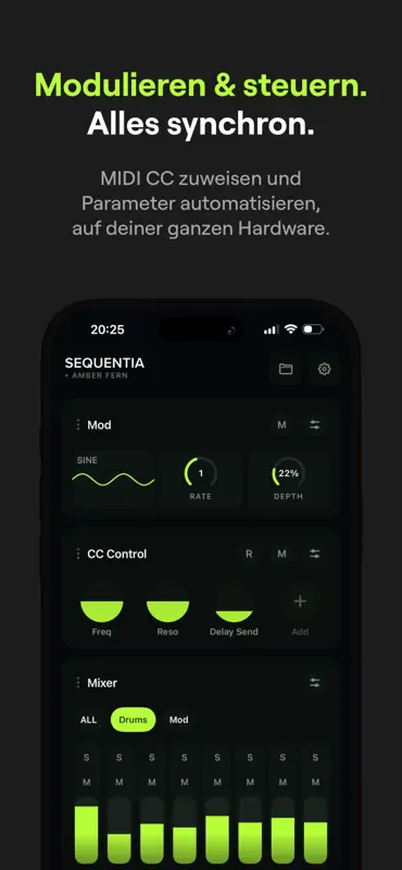 Sequentia: MIDI Sequencer screenshot 5 of 10