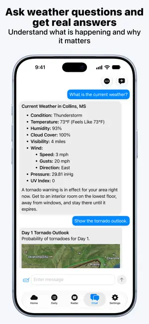 WeatherAI - Forecast & Radar screenshot 3