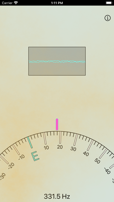 Screenshot #2 pour Resonance Chromatic Tuner
