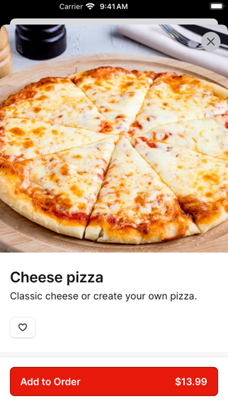 Gusto's Pizza iPhone screenshot 3 - Food & Drink app