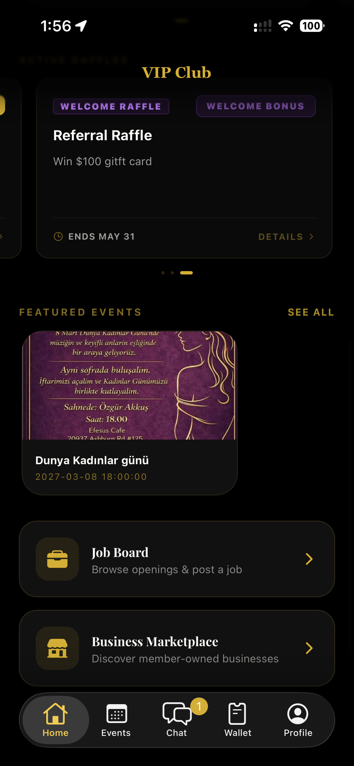 Women's VIP Club screenshot 9