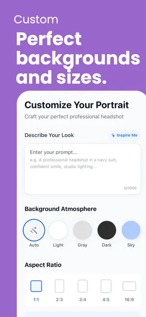 iHeadshot: AI Business Profile screenshot 4