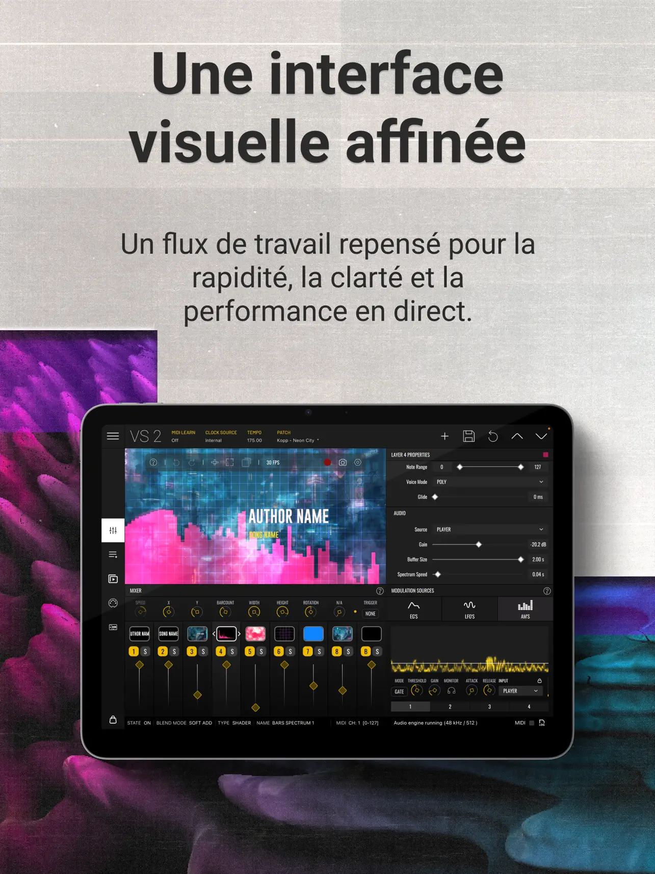 Screenshot #5 pour VS - Visual Synthesizer 2