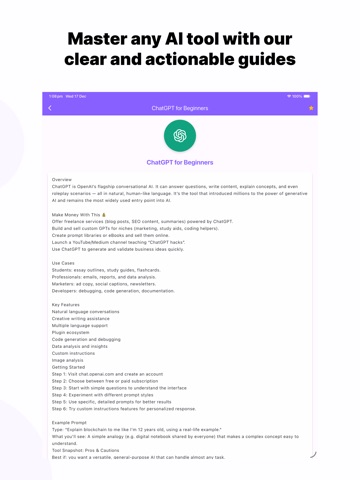 AI Guide Book - AI Literacy iPad screenshot