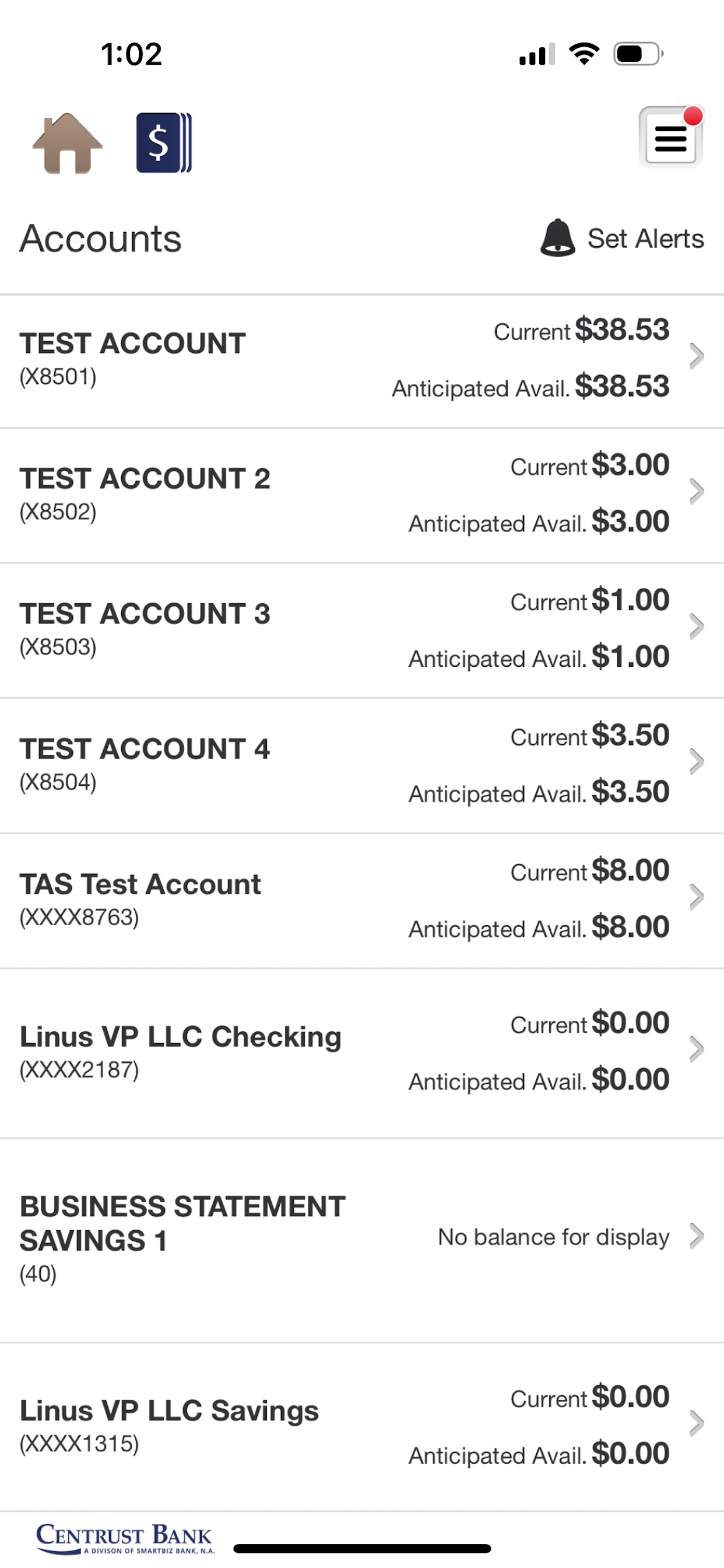 Centrust Bank Business screenshot 3