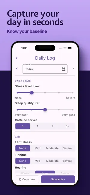 Menierly: Menieres Toolkit screenshot 2