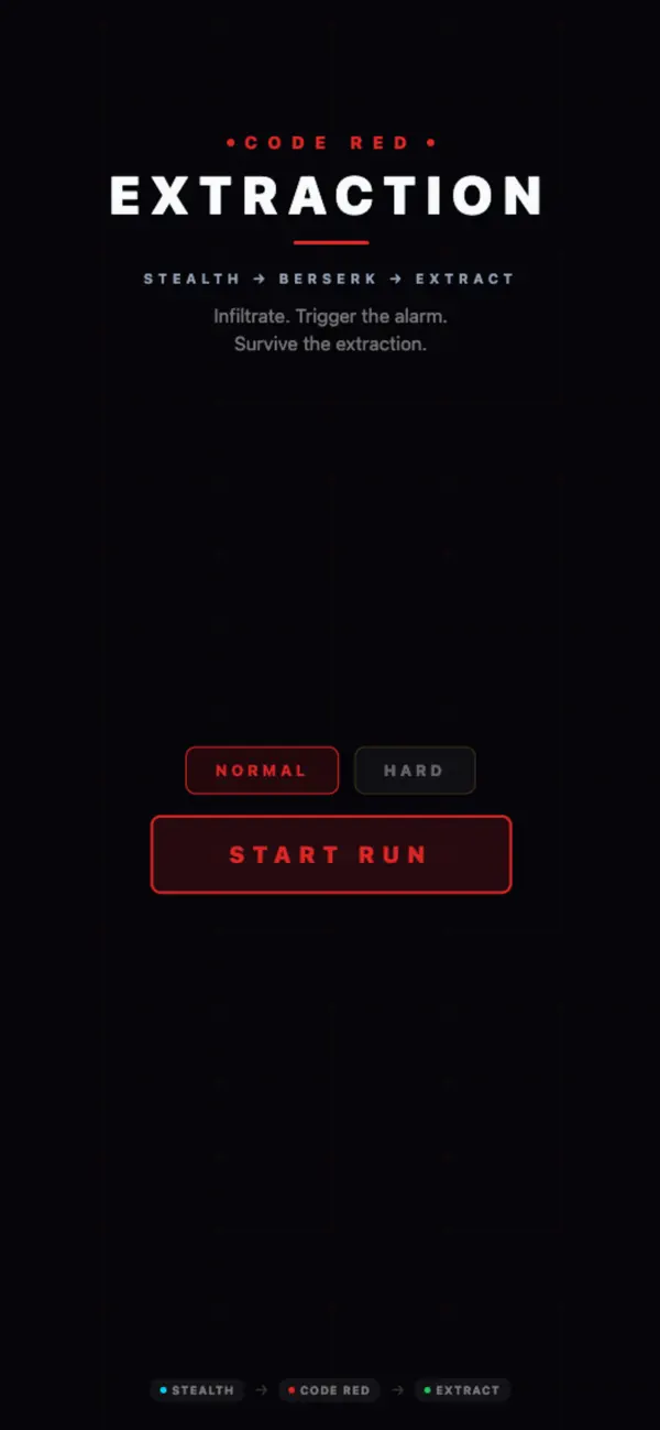 Code Red: Extraction (iOS) Av: MANVEER SINGH SAHOTA