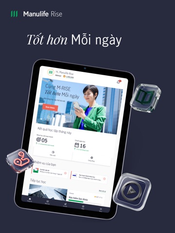 Manulife Rise iPad screenshot 1