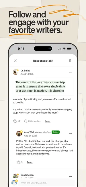 Medium: Read & Write Stories iPhone screenshot 5
