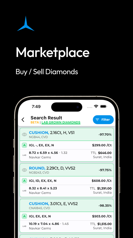 #2. DRC - Diamond Rate Calc (iOS) Podle: Shah Deep Shrenik