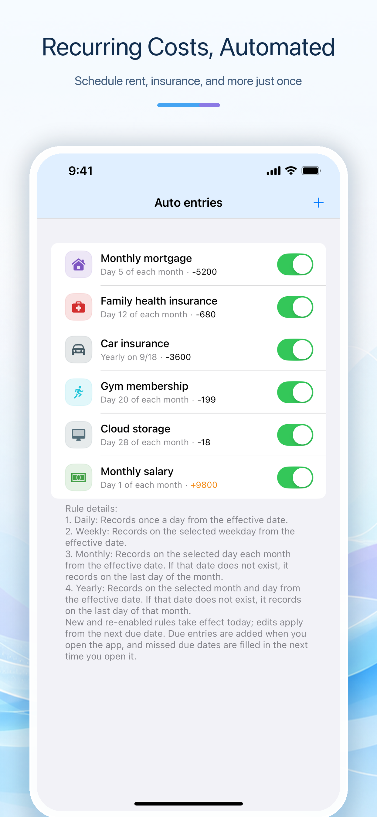 TallyDay: Spending & Diary screenshot 7