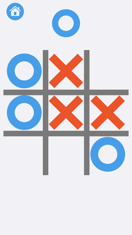 #1. Tic Tac Toe - Os and Xs (iOS) Bởi: Vicki Partridge